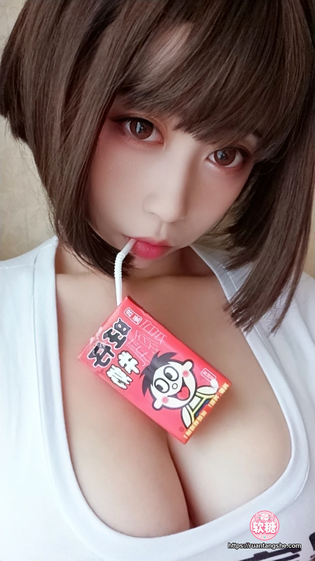 奈汐酱nice 奈汐酱nice NO.001 - 自撮り Vol.001 快乐水 兔女郎