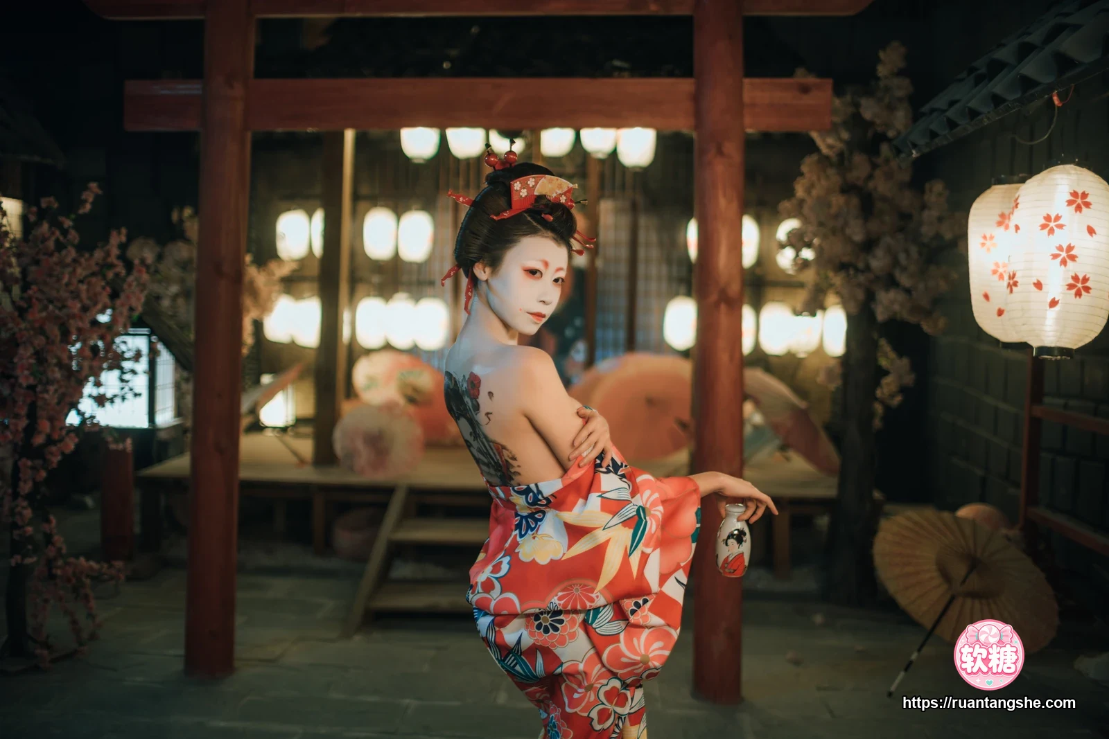 奈汐酱nice 奈汐酱nice NO.021 - 艺妓回忆录