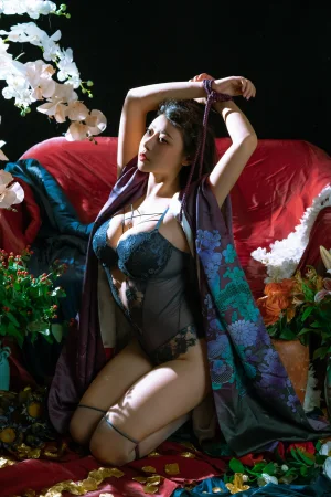 奈汐酱nice&云溪溪《潮汐+月》写真图集 38P｜在线预览与图包下载