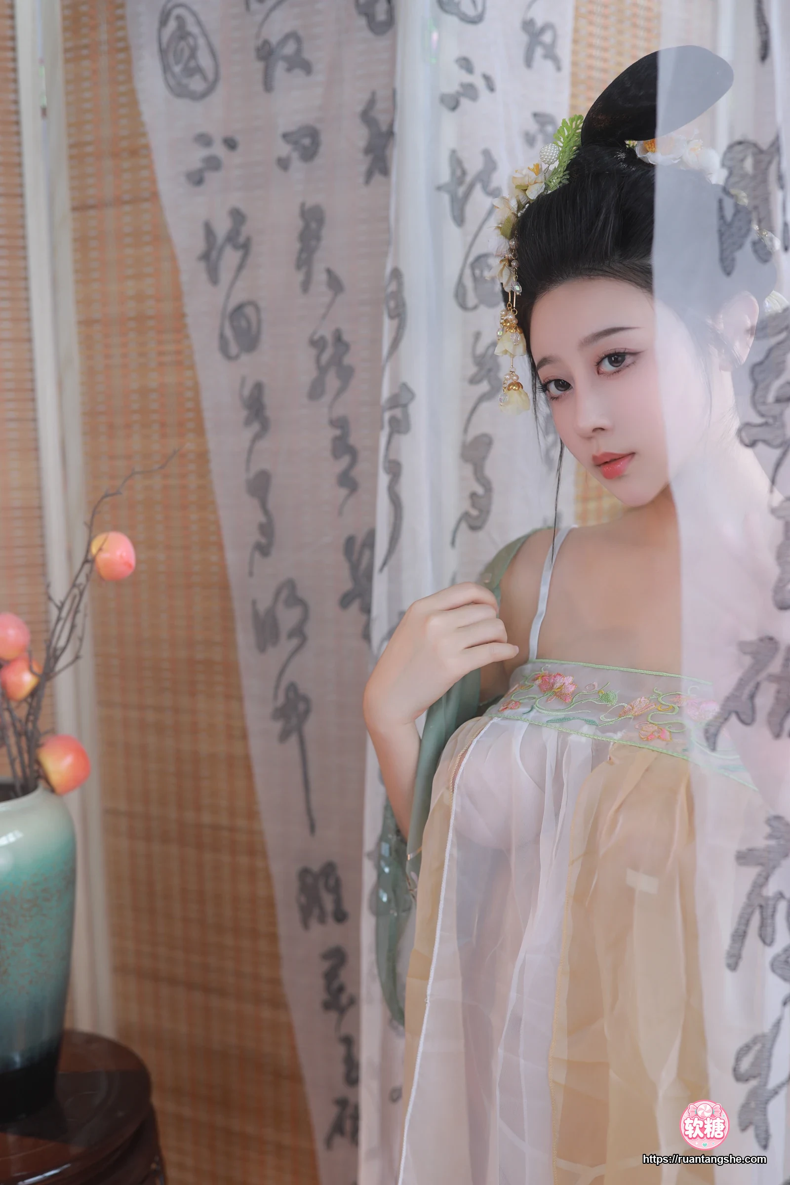 奈汐酱nice 奈汐酱nice NO.070 - 古风青纱曦