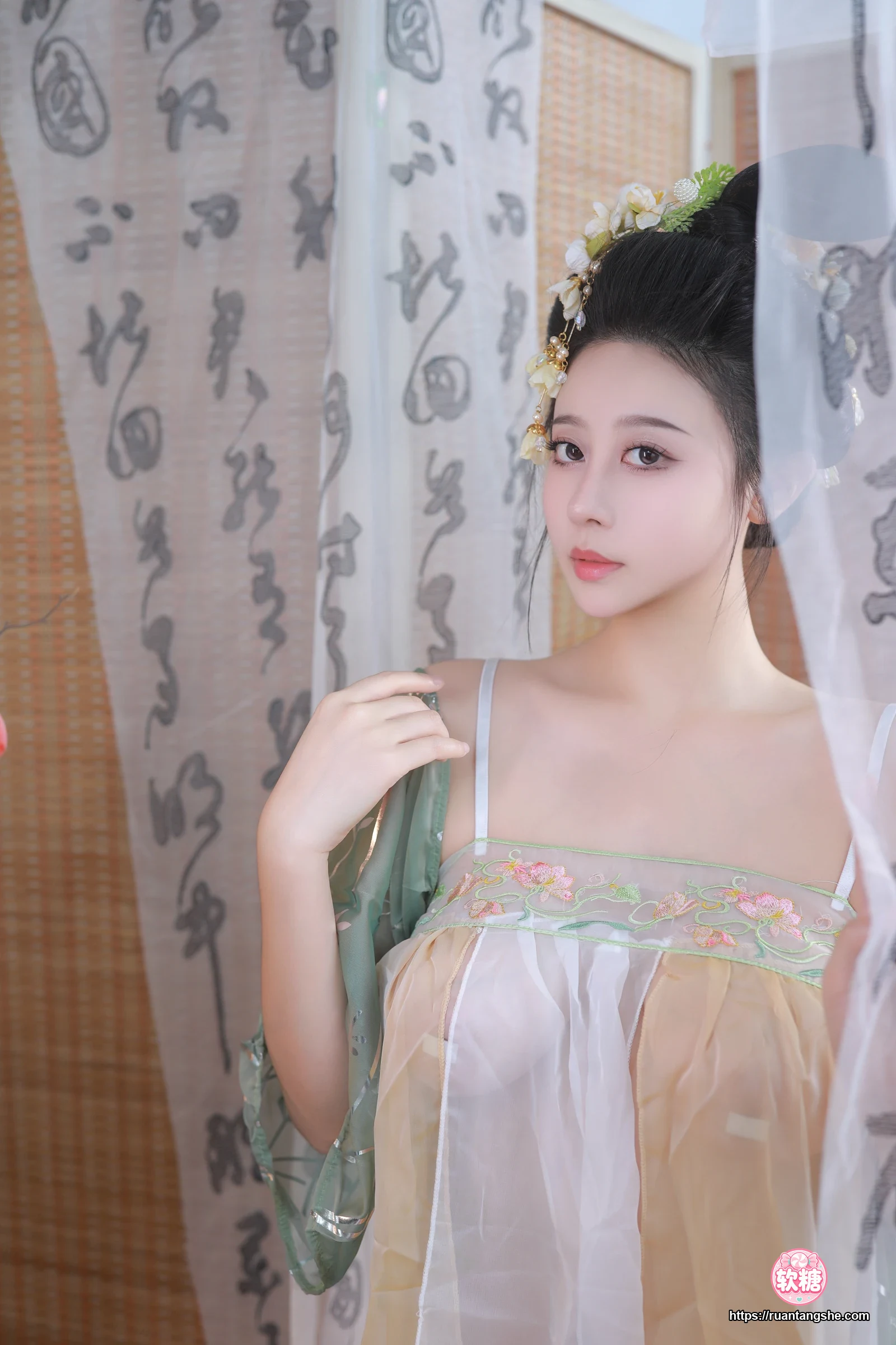 奈汐酱nice 奈汐酱nice NO.070 - 古风青纱曦