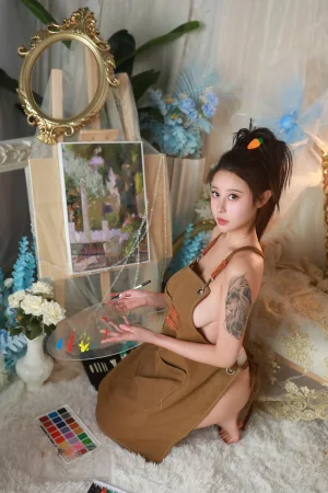 奈汐酱nice《画家》写真图集 62P+1V｜在线预览与图包下载
