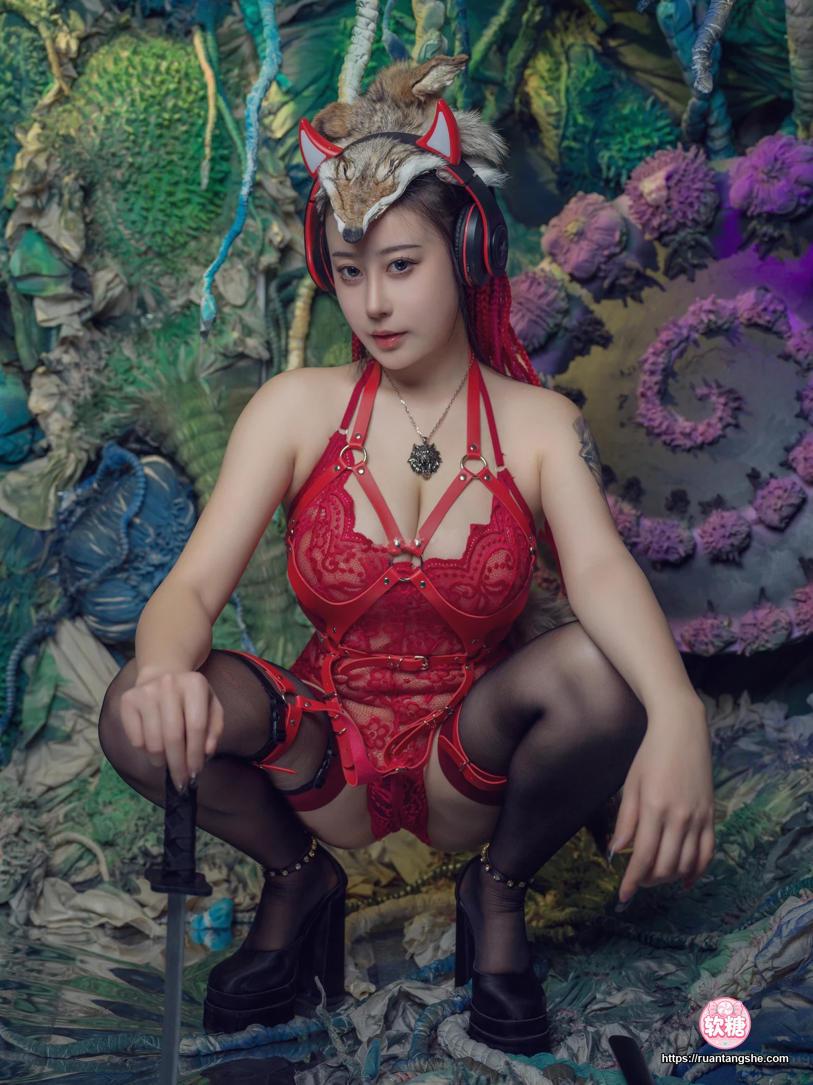 奈汐酱nice 奈汐酱nice NO.120 - 猎狼女