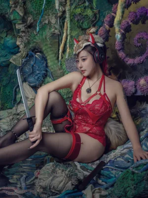 奈汐酱nice《猎狼女》写真图集 47P+1V｜在线预览与图包下载