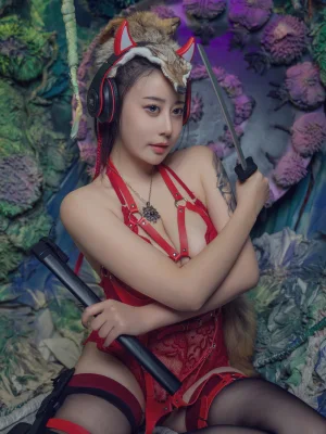 奈汐酱nice《猎狼女》写真图集 47P+1V｜在线预览与图包下载
