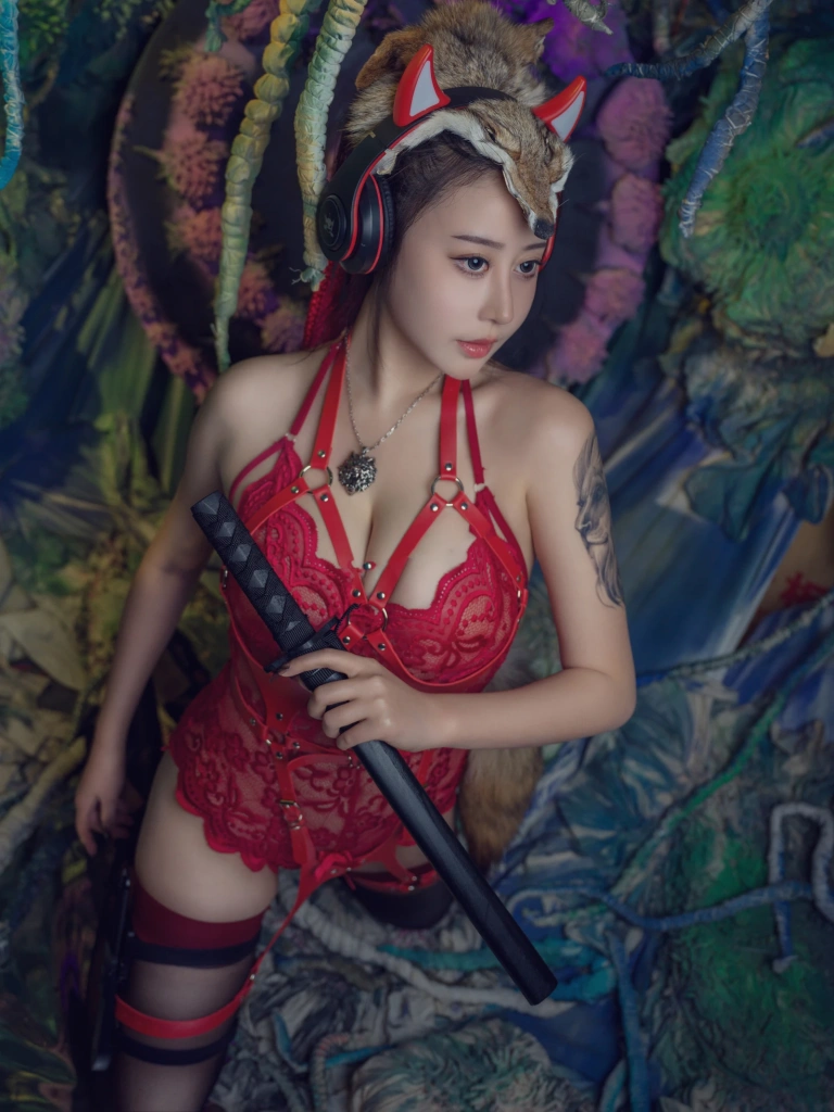 奈汐酱nice《猎狼女》写真图集 47P+1V｜在线预览与图包下载