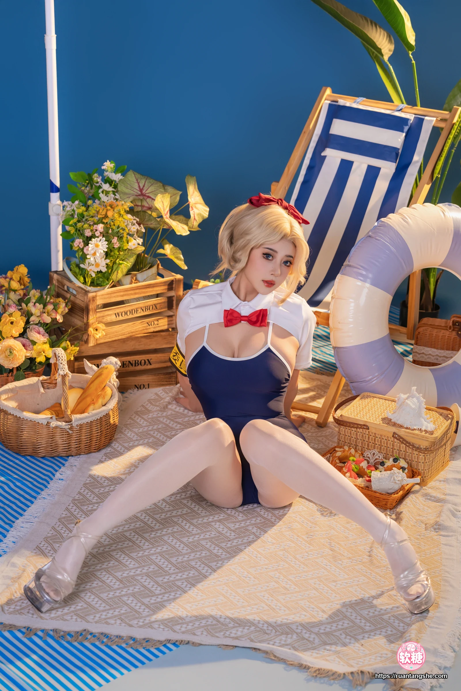 奈汐酱nice 奈汐酱nice NO.132 - 夏纪(&奶桃桃)