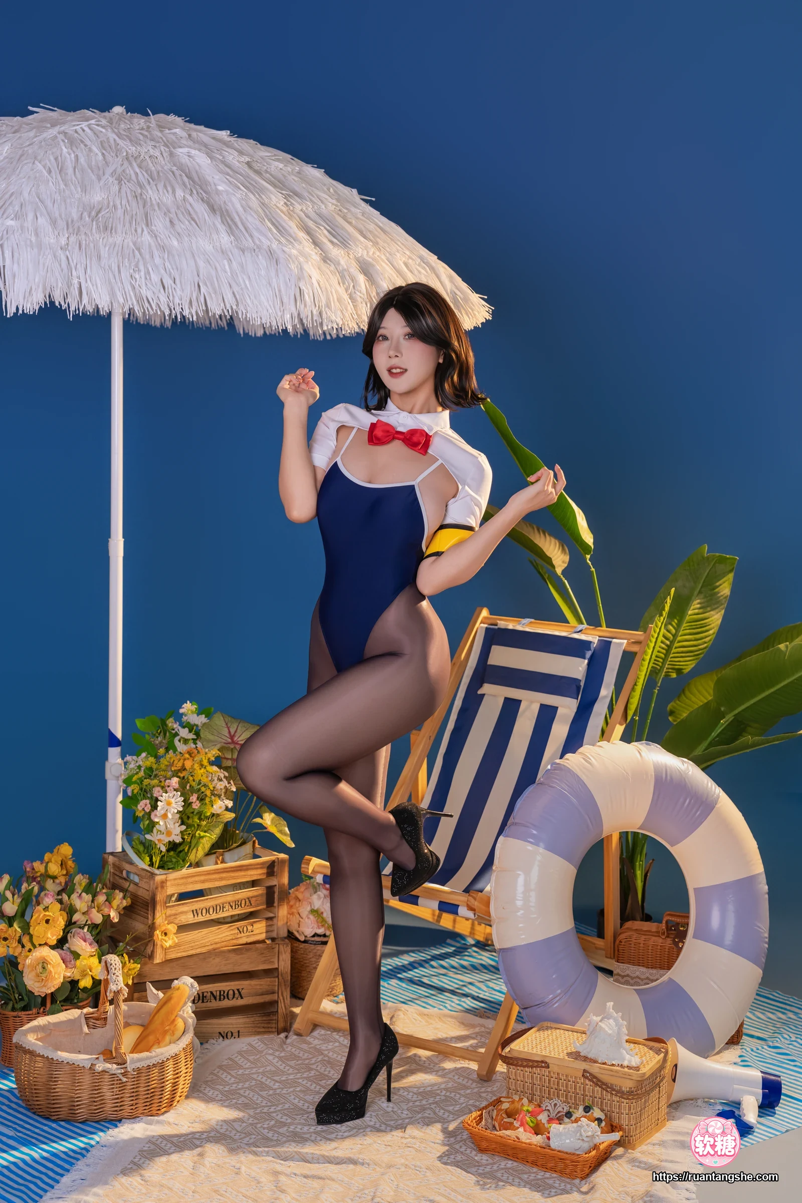 奈汐酱nice 奈汐酱nice NO.132 - 夏纪(&奶桃桃)