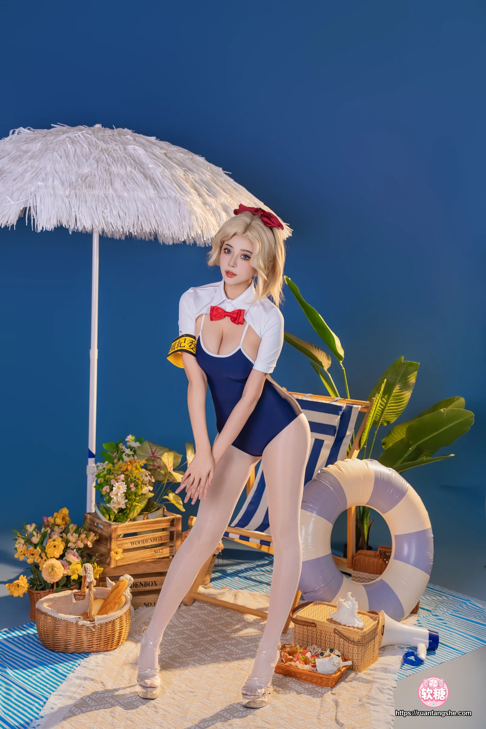 奈汐酱nice 奈汐酱nice NO.132 - 夏纪(&奶桃桃)