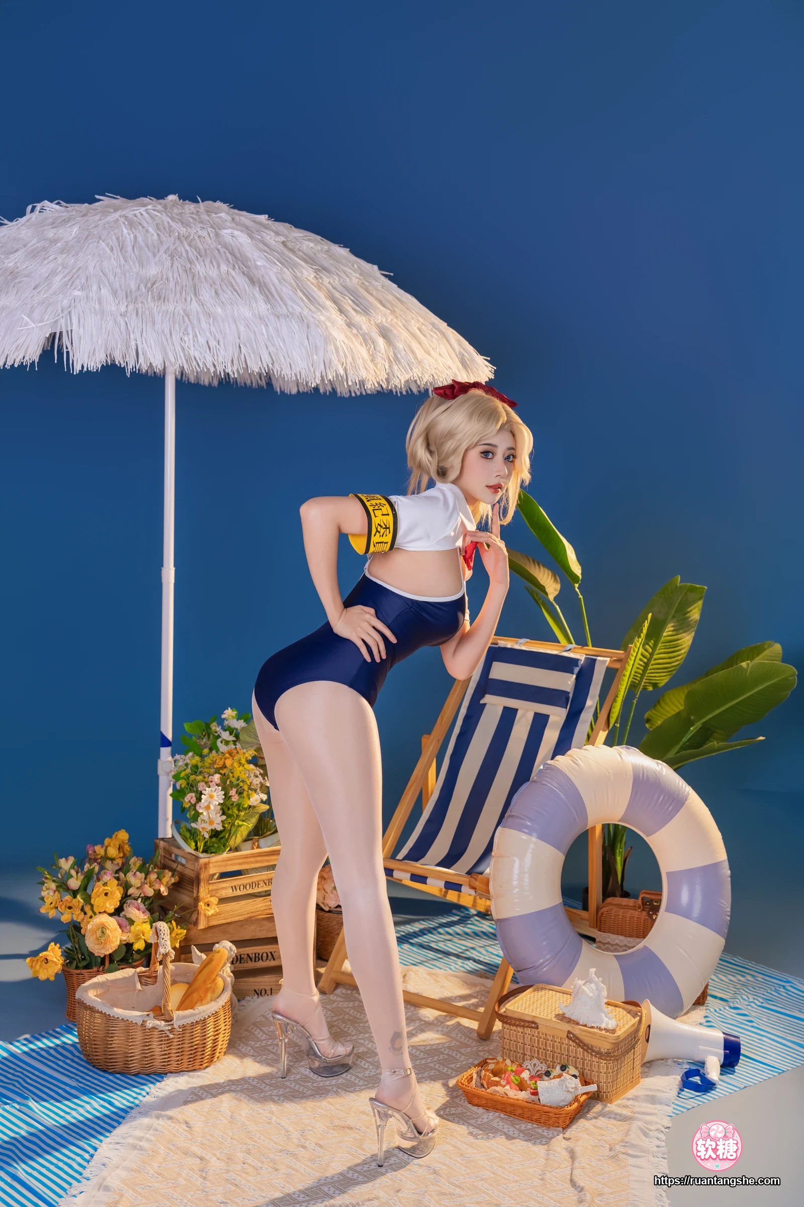 奈汐酱nice 奈汐酱nice NO.132 - 夏纪(&奶桃桃)