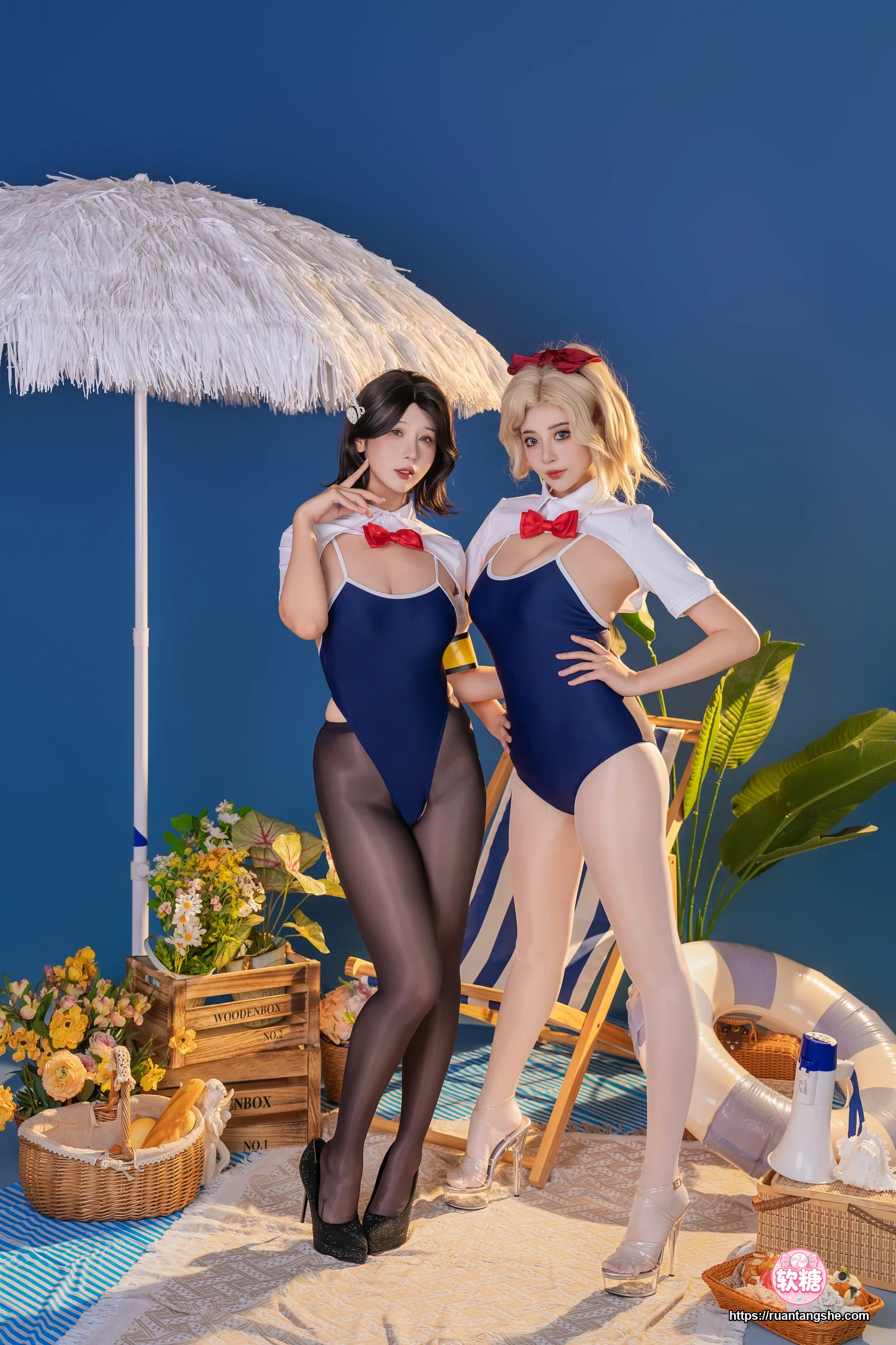 奈汐酱nice 奈汐酱nice NO.132 - 夏纪(&奶桃桃)