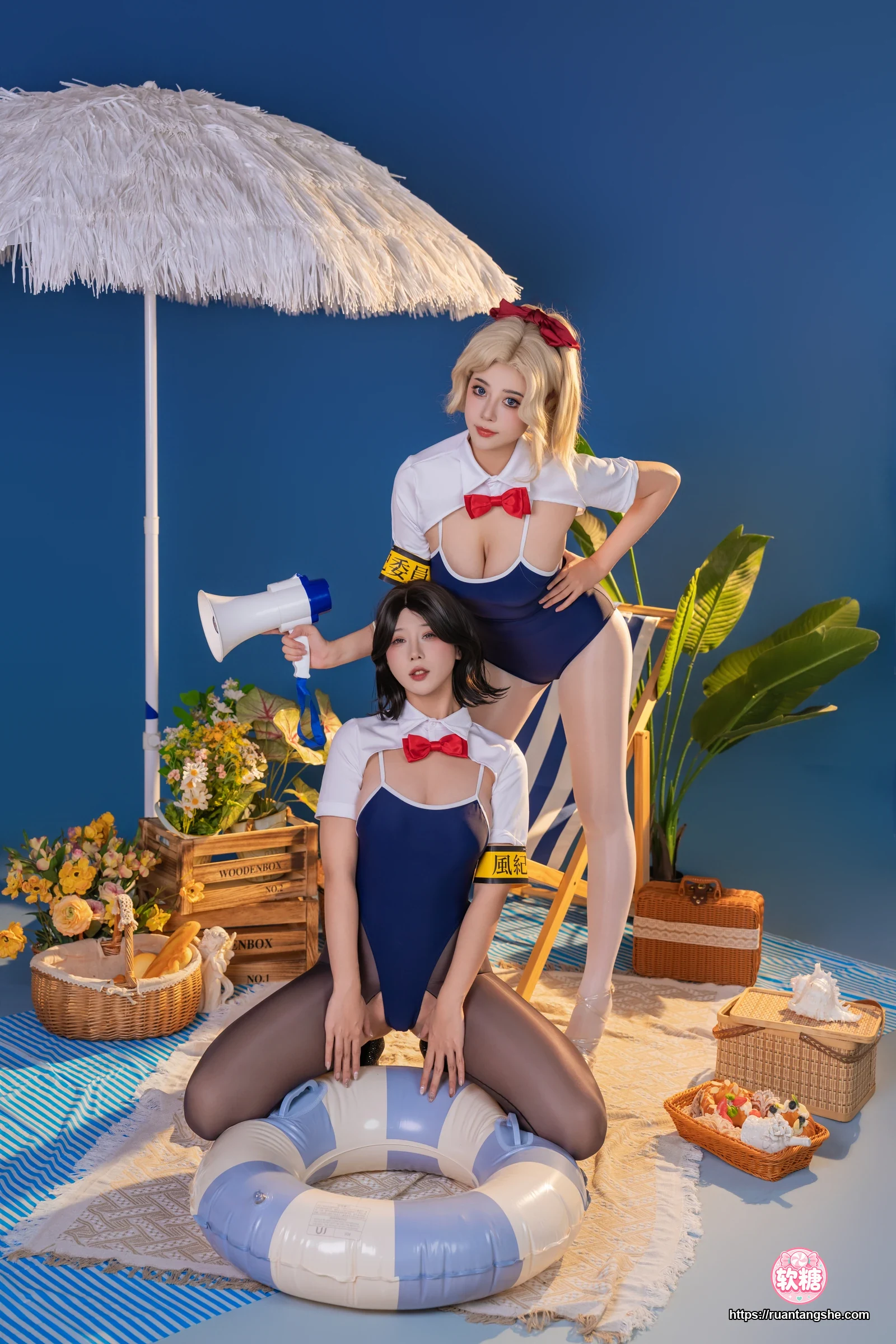 奈汐酱nice 奈汐酱nice NO.132 - 夏纪(&奶桃桃)