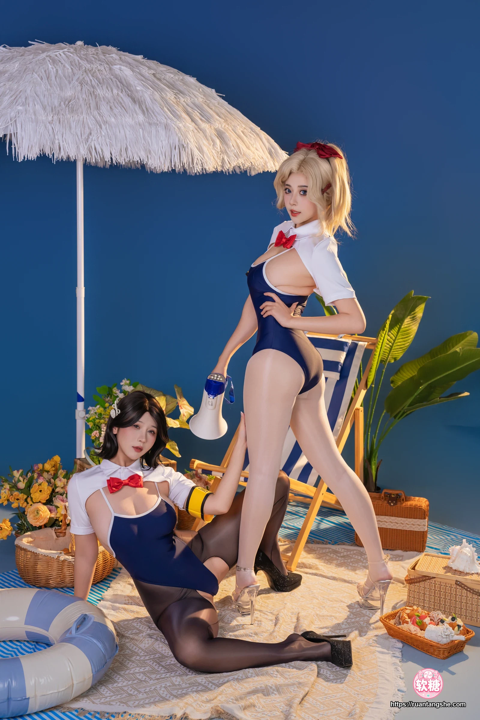 奈汐酱nice 奈汐酱nice NO.132 - 夏纪(&奶桃桃)