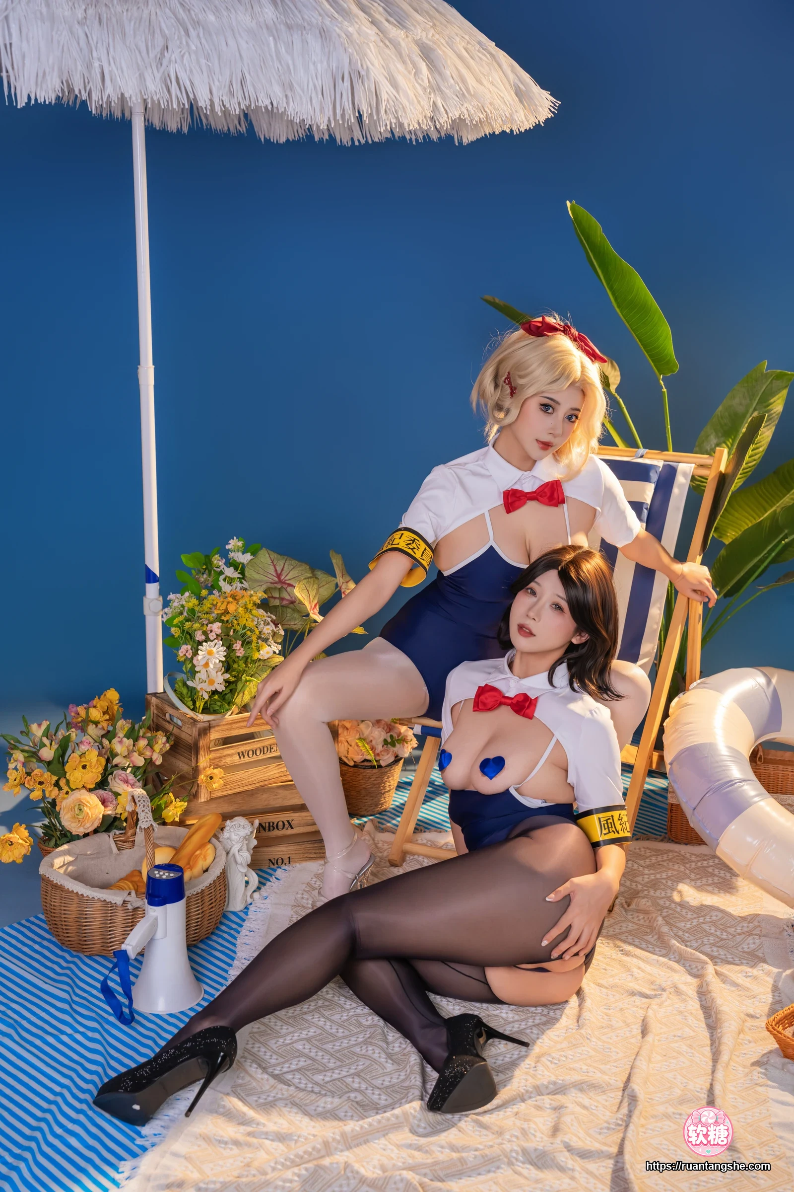 奈汐酱nice 奈汐酱nice NO.132 - 夏纪(&奶桃桃)