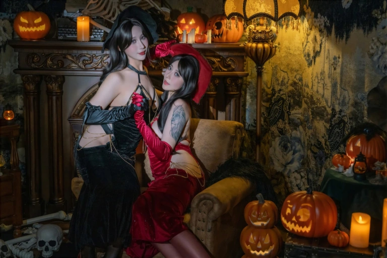 奈汐酱nice&奶桃《双魇》写真图集 80P｜在线预览与图包下载