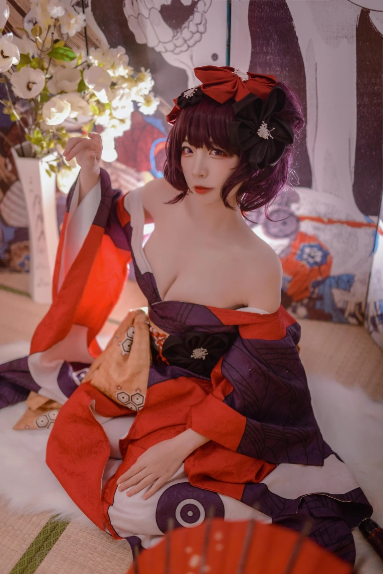 二佐Nisa《Fate葛饰北斋》写真图集 21P｜在线预览与图包下载