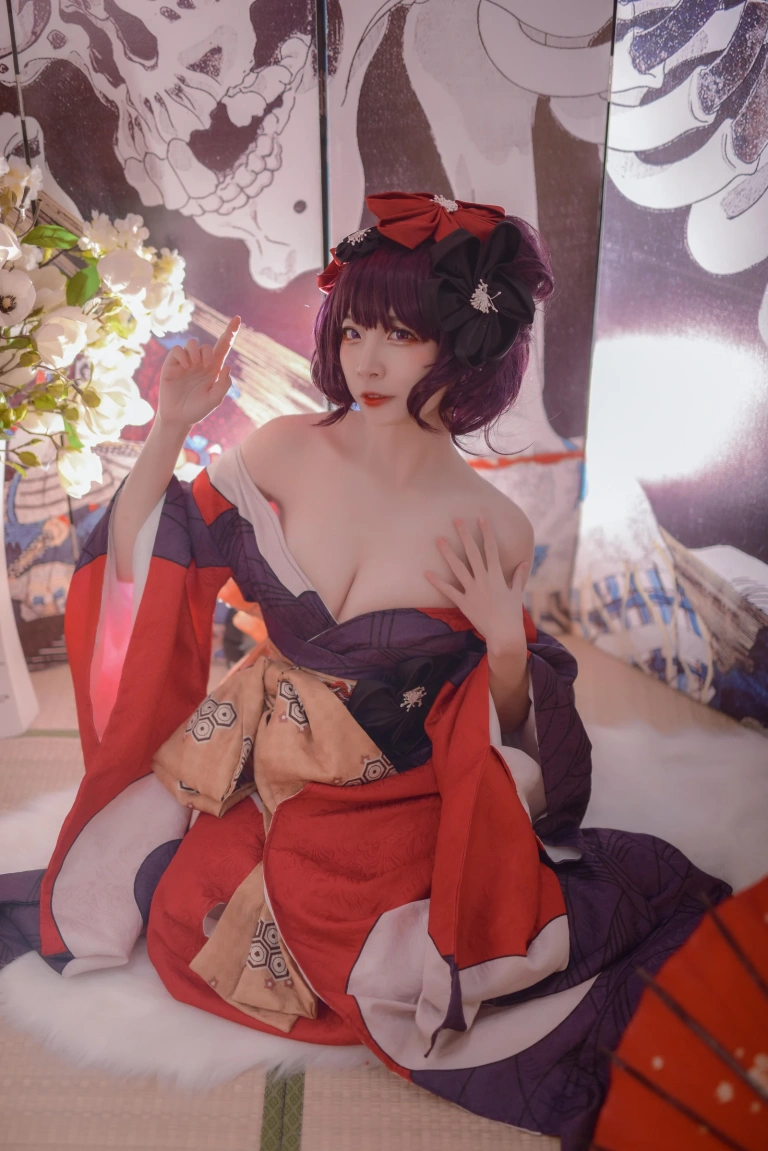 二佐Nisa《Fate葛饰北斋》写真图集 21P｜在线预览与图包下载