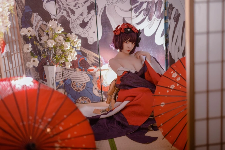 二佐Nisa《Fate葛饰北斋》写真图集 21P｜在线预览与图包下载