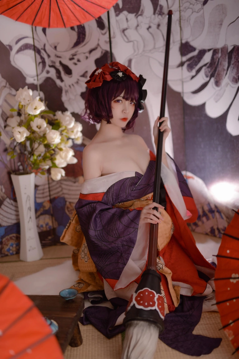 二佐Nisa《Fate葛饰北斋》写真图集 21P｜在线预览与图包下载