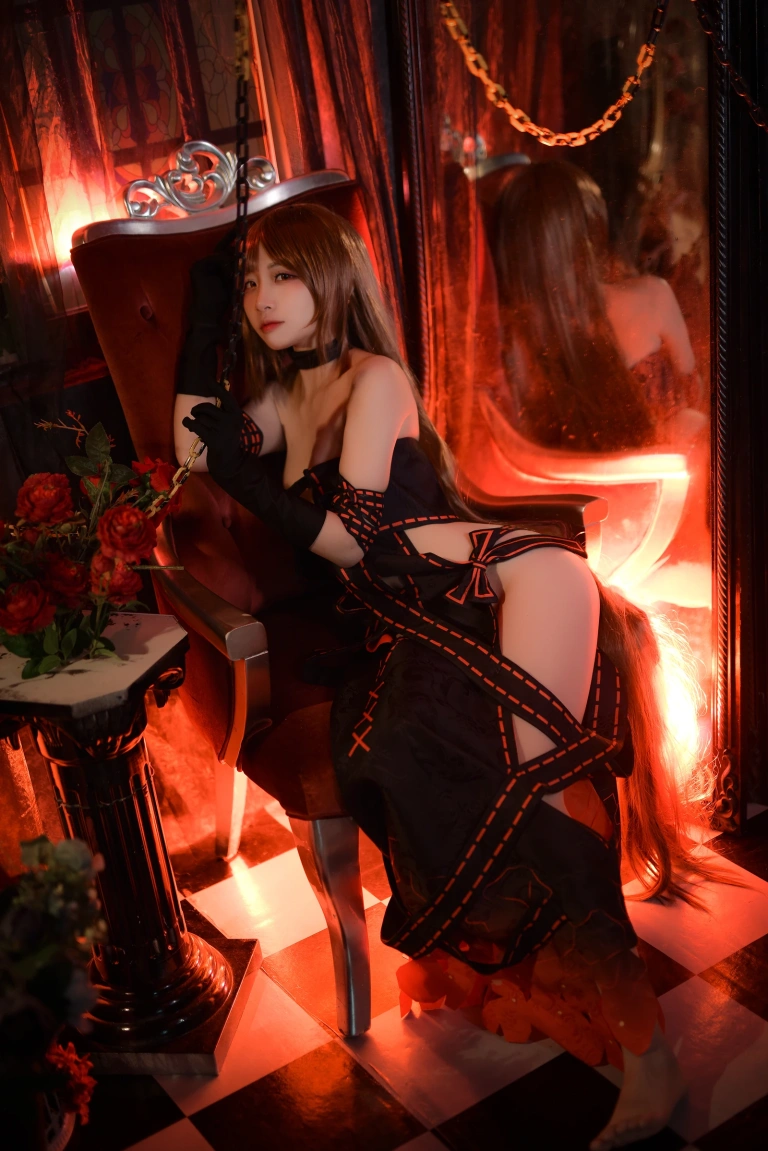 二佐Nisa《Fate虞美人》写真图集 24P｜在线预览与图包下载