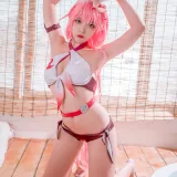 二佐Nisa《八重樱》写真图集 13P｜在线预览与图包下载