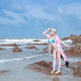 二佐Nisa《碧蓝可畏泳装》写真图集 27P｜在线预览与图包下载