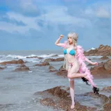 二佐Nisa《碧蓝可畏泳装》写真图集 27P｜在线预览与图包下载