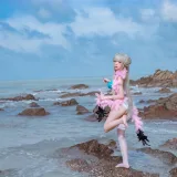 二佐Nisa《碧蓝可畏泳装》写真图集 27P｜在线预览与图包下载