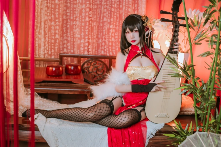 二佐Nisa《大凤旗袍》写真图集 41P｜在线预览与图包下载