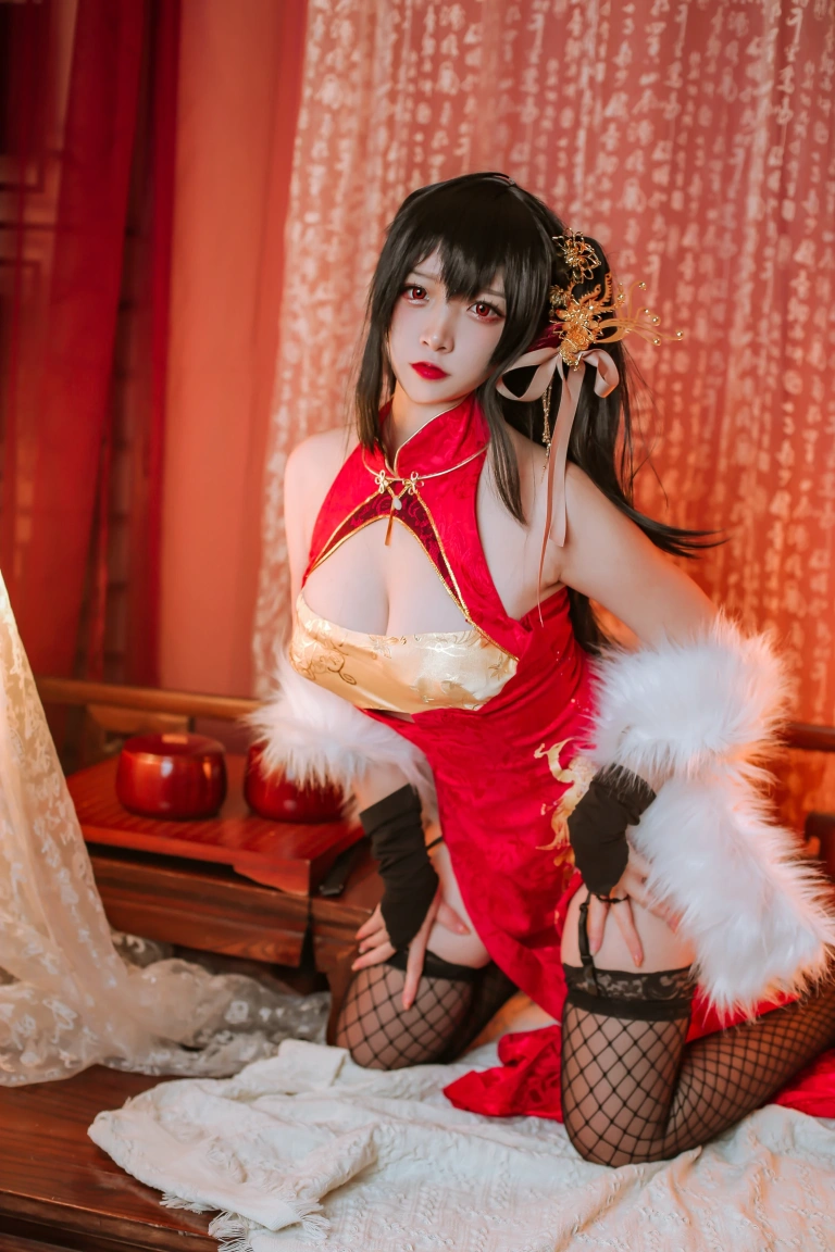 二佐Nisa《大凤旗袍》写真图集 41P｜在线预览与图包下载