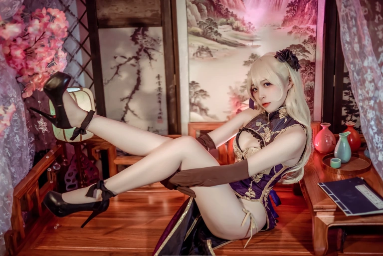二佐Nisa《金莲》写真图集 20P｜在线预览与图包下载
