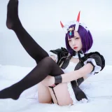 二佐Nisa《酒吞童子》写真图集 11P｜在线预览与图包下载