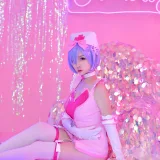 二佐Nisa《蕾姆1号本 蕾姆护士1》写真图集 40P｜在线预览与图包下载