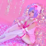二佐Nisa《蕾姆1号本 蕾姆护士1》写真图集 40P｜在线预览与图包下载