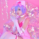 二佐Nisa《蕾姆1号本 蕾姆护士1》写真图集 40P｜在线预览与图包下载