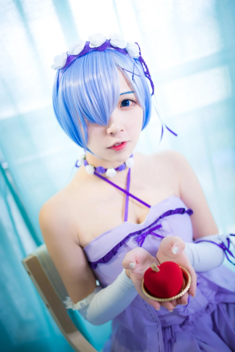 二佐Nisa《蕾姆1号本 生日》写真图集 12P｜在线预览与图包下载
