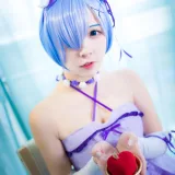 二佐Nisa《蕾姆1号本 生日》写真图集 12P｜在线预览与图包下载