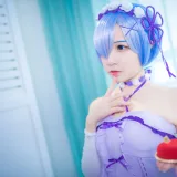 二佐Nisa《蕾姆1号本 生日》写真图集 12P｜在线预览与图包下载