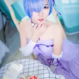二佐Nisa《蕾姆1号本 生日》写真图集 12P｜在线预览与图包下载