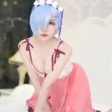 二佐Nisa《蕾姆1号本 睡衣》写真图集 10P｜在线预览与图包下载