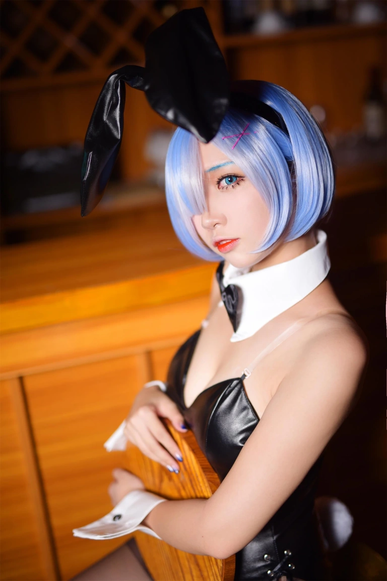 二佐Nisa《蕾姆1号本 兔女郎》写真图集 12P｜在线预览与图包下载