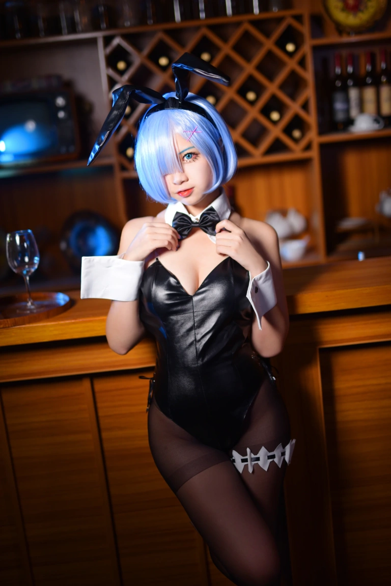 二佐Nisa《蕾姆1号本 兔女郎》写真图集 12P｜在线预览与图包下载