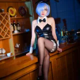 二佐Nisa《蕾姆1号本 兔女郎》写真图集 12P｜在线预览与图包下载