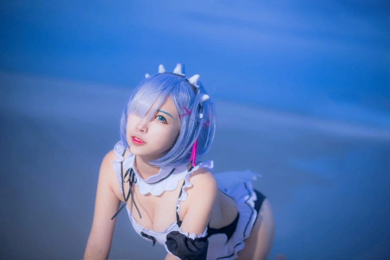 二佐Nisa《蕾姆1号本 泳衣2》写真图集 11P｜在线预览与图包下载