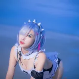 二佐Nisa《蕾姆1号本 泳衣2》写真图集 11P｜在线预览与图包下载