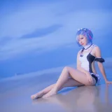 二佐Nisa《蕾姆1号本 泳衣2》写真图集 11P｜在线预览与图包下载