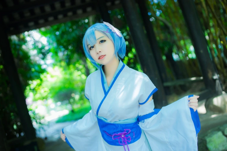 二佐Nisa《蕾姆1号本 幼年》写真图集 24P｜在线预览与图包下载