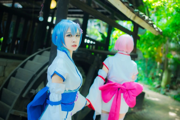 二佐Nisa《蕾姆1号本 幼年》写真图集 24P｜在线预览与图包下载