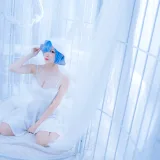 二佐Nisa《蕾姆2号本 蕾姆白裙》写真图集 27P｜在线预览与图包下载