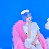 二佐Nisa《蕾姆2号本 蕾姆护士》写真图集 31P｜在线预览与图包下载